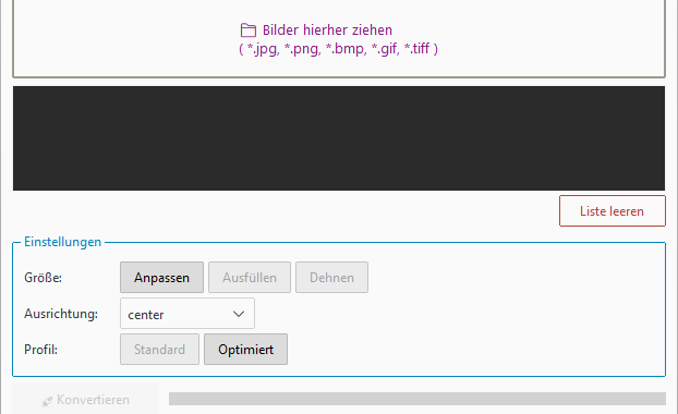 Konvertierungstools für den Waveshare Photopainter