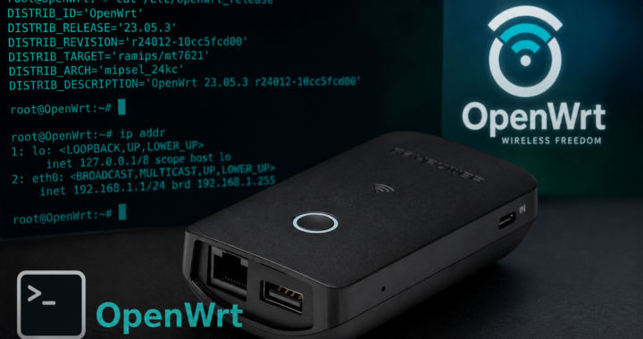 OpenWrt auf dem RavPower RP-WD03: Extroot & Swap retten den FileHub (Anleitung)